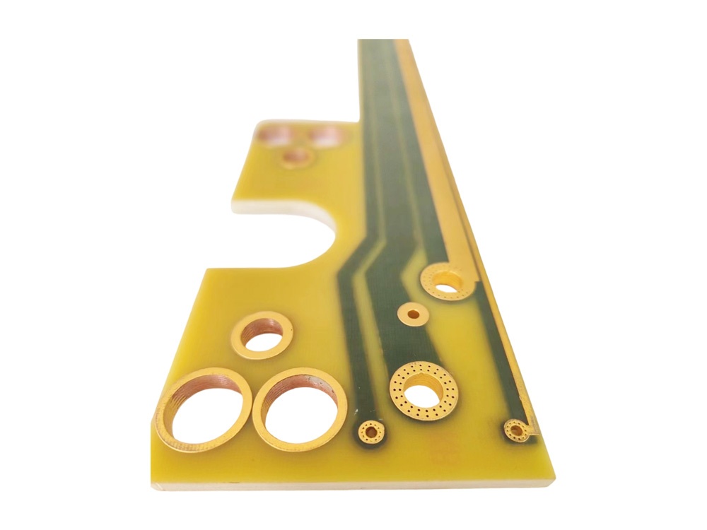 Thick copper PCB：2-layers-FR4-4.8mm-5/5oz-ENIG